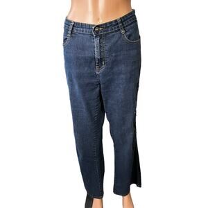 Cos Jeans Estimated Sz 14 Embellished Flared Leg Sustainable Western Cowgirl